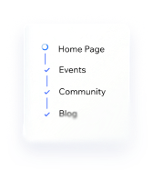 Progress bar of pages being generated in a Wix website