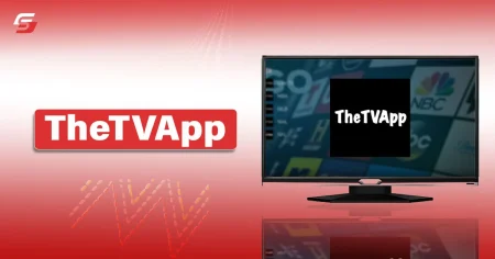 TheTVApp Review (2026): Is TheTVApp Safe, Legal & Working? Live Sports Streaming Guide TheTVApp showing on the LCD Screen