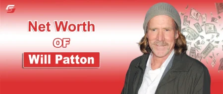How Will Patton Net Worth Was Built | Stage, Screen & Voice Work Portrait of Will Patton with text "Will Patton Net Worth" highlighting his career in movies, TV, and audiobooks.
