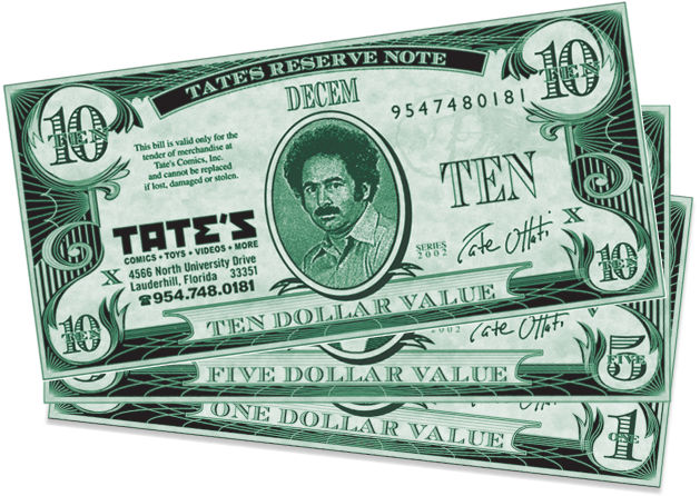 billsGraphic_TATESgiftCertificate Bills Graphic TATES gift Certificate