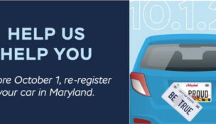 Maryland launched its "Plate Where You Live" campaign in the summer of 2026 to raise awareness about new penalties taking effect Oct. 1, 2026, for residents whose vehicles will still have out-of-state tags. (USA TODAY Network via Reuters Connect)