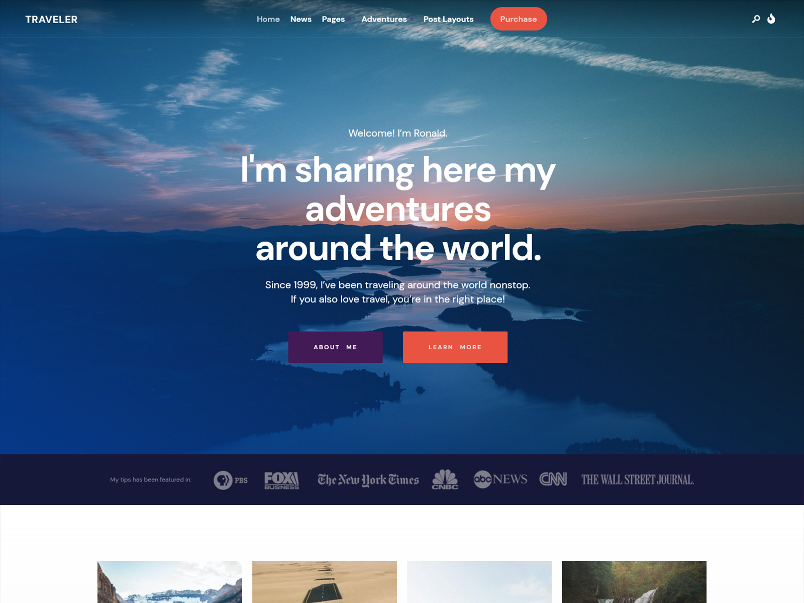 Outdoor - WP Theme Built for Hiking, Sports & Adventure Publishers