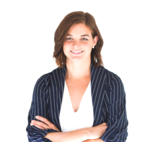 woman happy web hosting customer