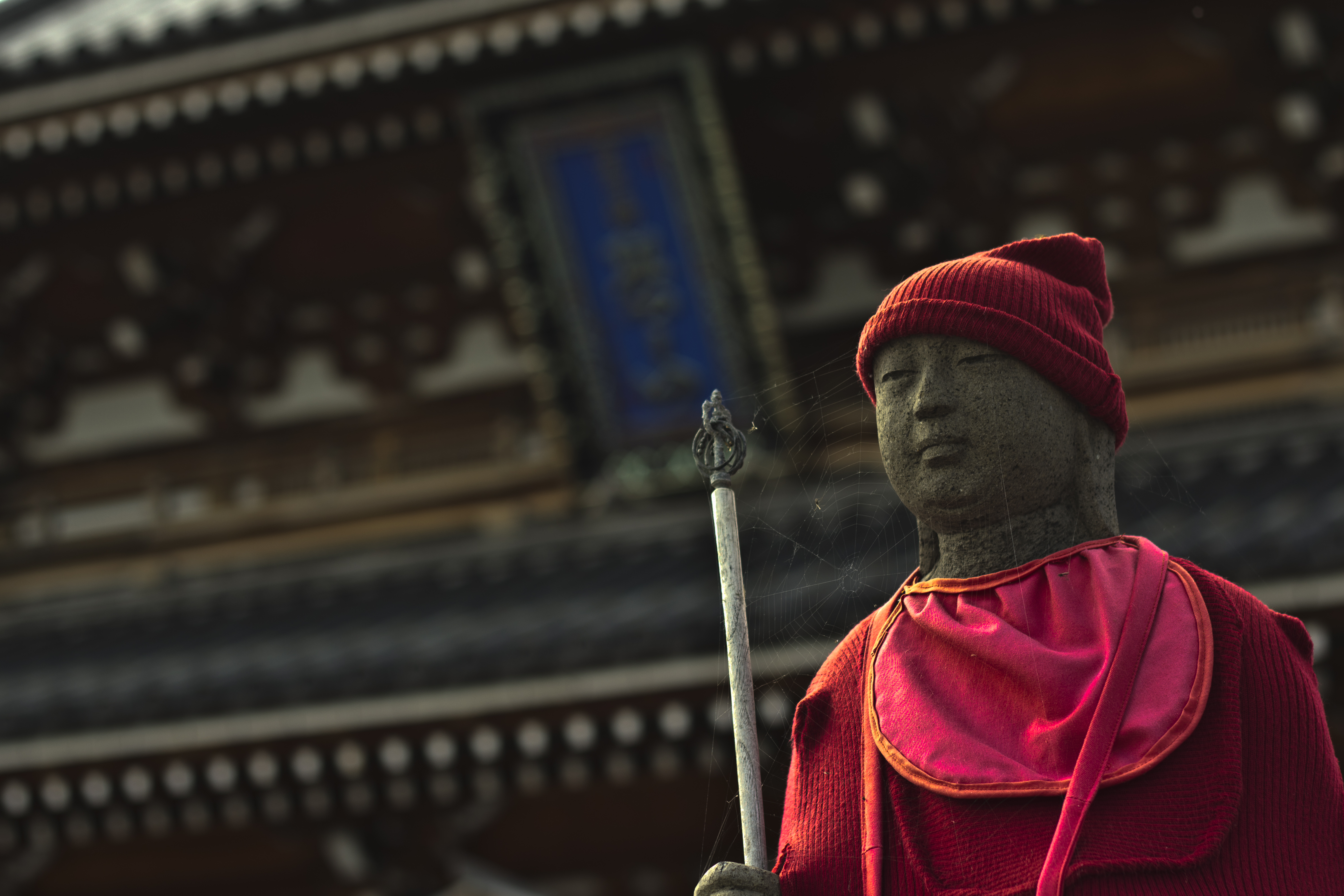 Jizo statue at the Bodaiji temple