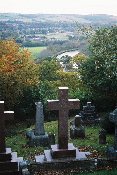 Caledonian Canal from Tomnahurich Cemetery