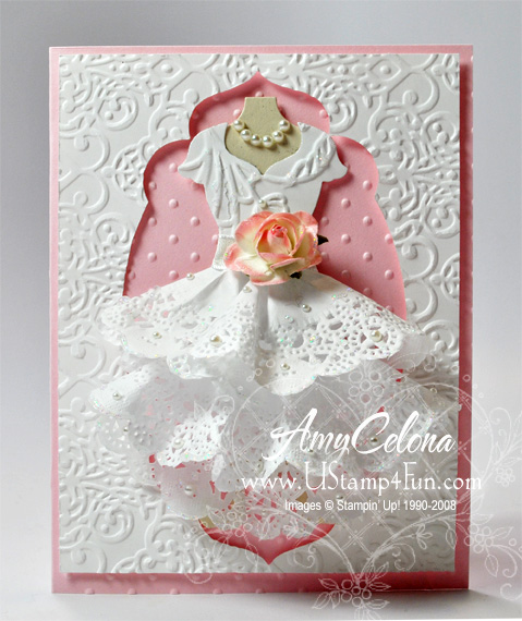 All Dressed Up Wedding Card
