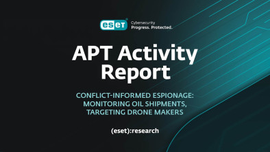 ESET APT Activity Report Q4 2025–Q1 2026