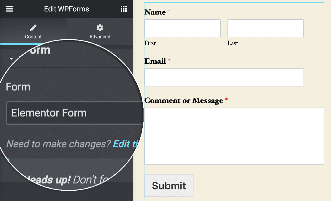 Elementor select form dropdown - WPForms Elementor select form dropdown