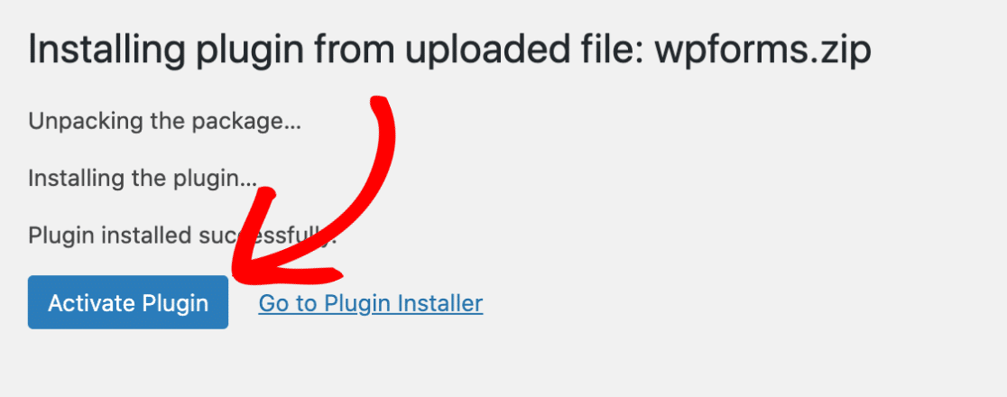 WPForms プラグインを有効化 - WPForms WPForms プラグインを有効化