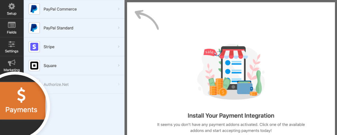 Impostazioni pagamenti - WPForms Impostazioni pagamenti WPForms