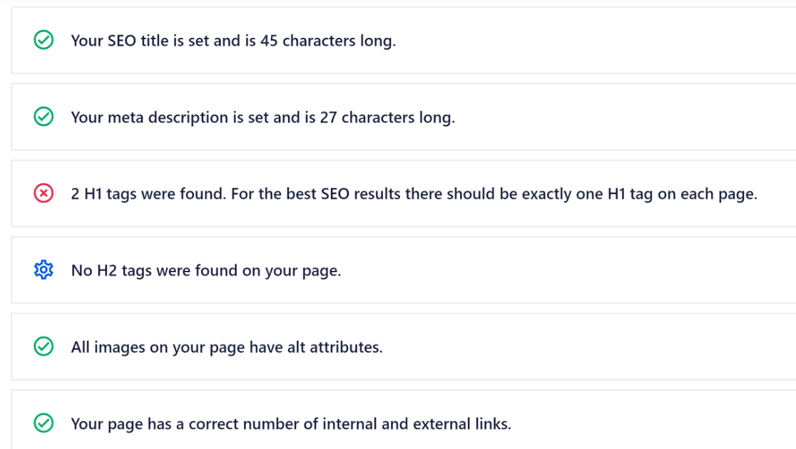 AIOSEO Site Audit - WPForms AIOSEO Site Audit