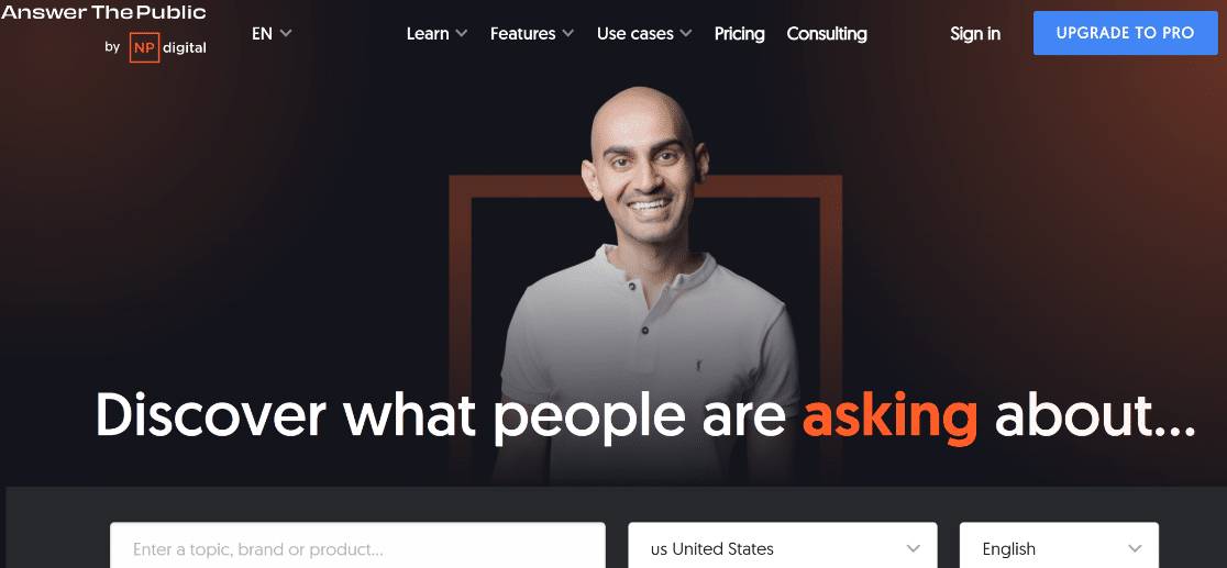 Answer the Public - WPForms Answer the public