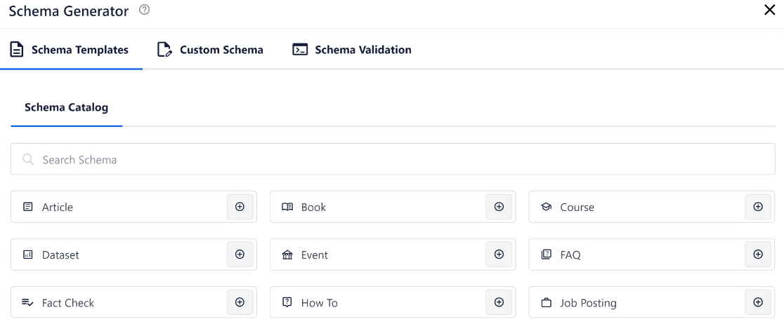 AIOSEO Schema Generator - WPForms AIOSEO schema generator