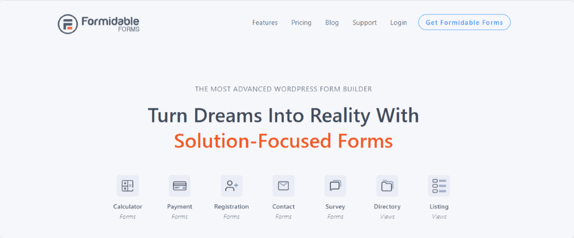 Formidable Forms - WPForms Formidable Forms to create online votes and polls