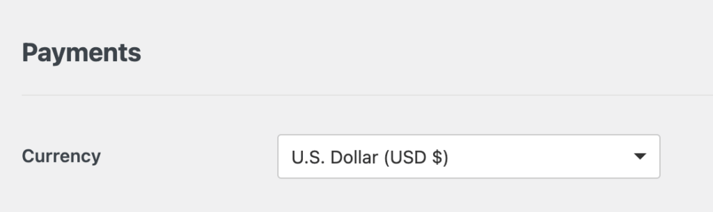 wpforms-currency-setting - WPForms 通貨を選択