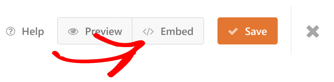 Embed-Form-Button - WPForms Embed form
