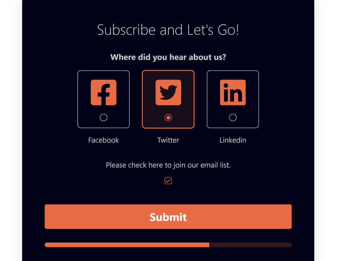 Lead Forms Addon - WPForms Multi-step form using lead forms mode
