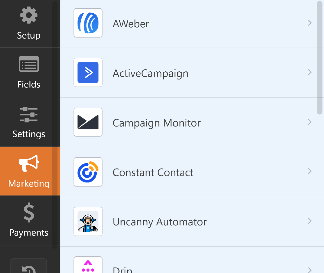 WPForms Integrations - WPForms WPForms integrations