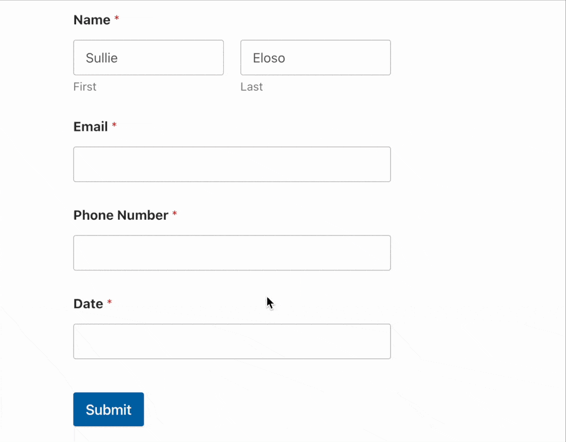 Using Input Masks - WPForms Using Input Masks