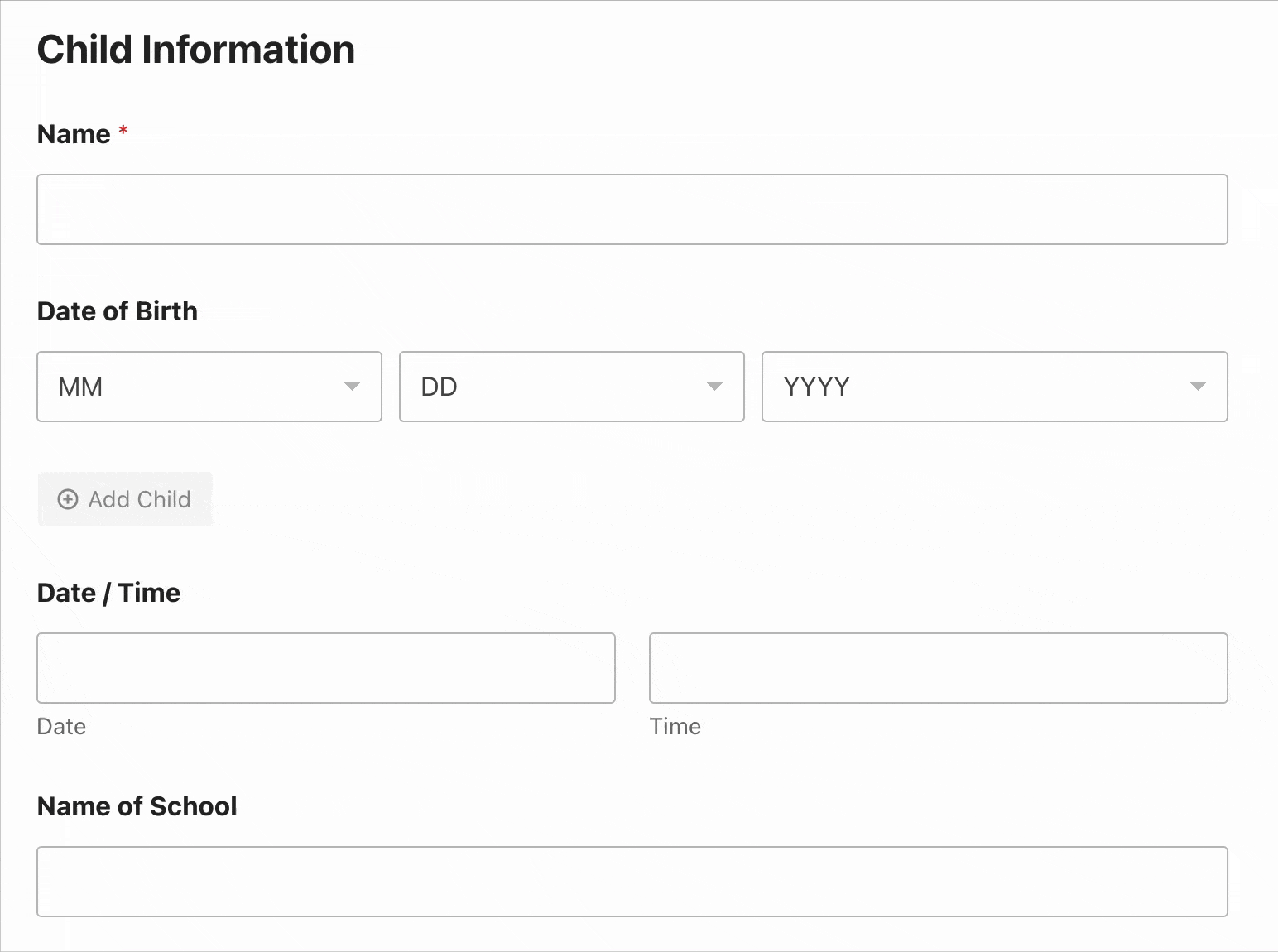Adding Repeater Fields - WPForms Adding Repeater Fields