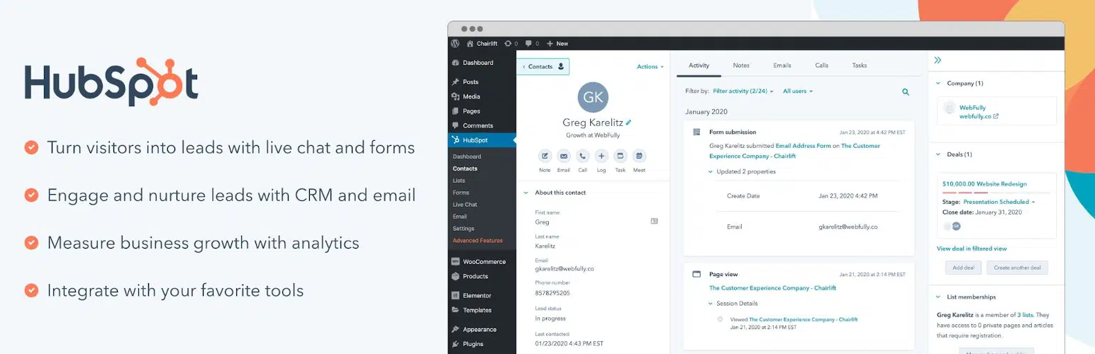 hubspot-email-plugin - WP Mail SMTP Hubspot CRM and email plugin