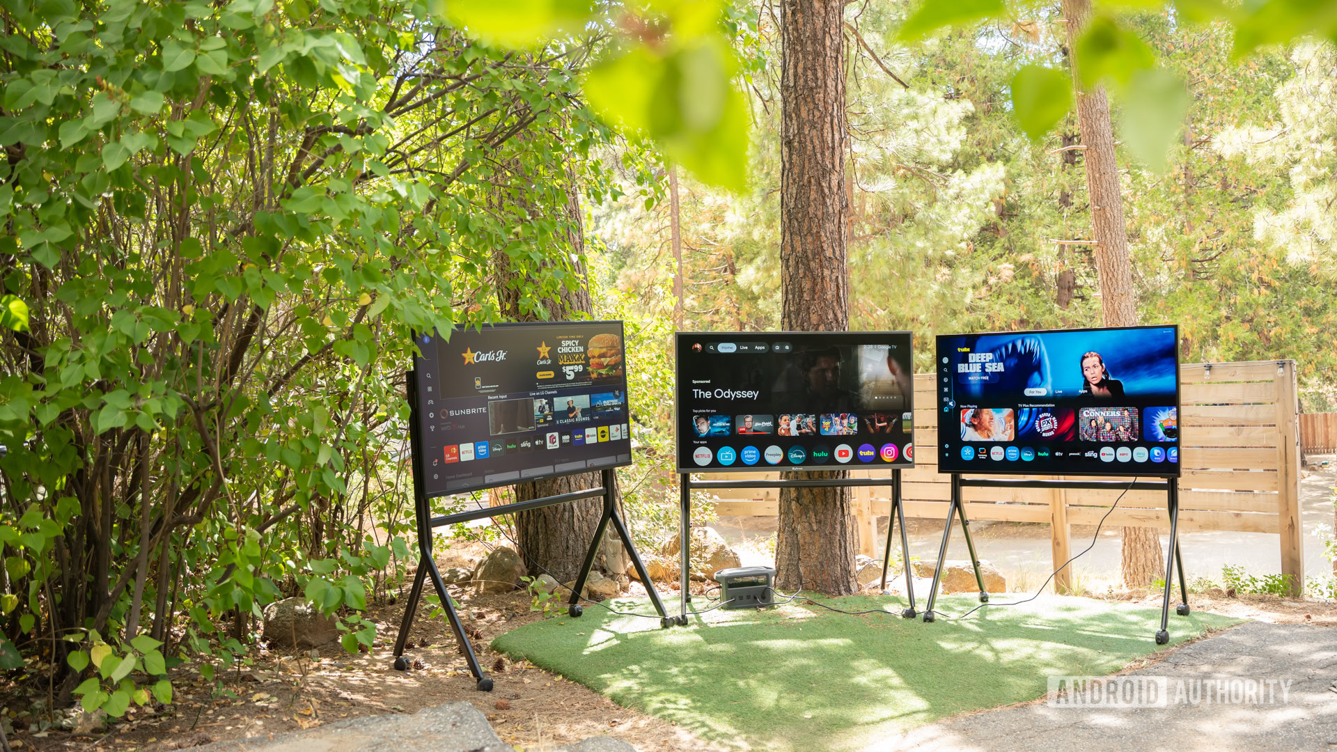 Sylvox Cinema Series, Samsung The Terrace, Sunbrite Solis outdoor TVs6 Sylvox Cinema Series, Samsung The Terrace, Sunbrite Solis outdoor TVs6