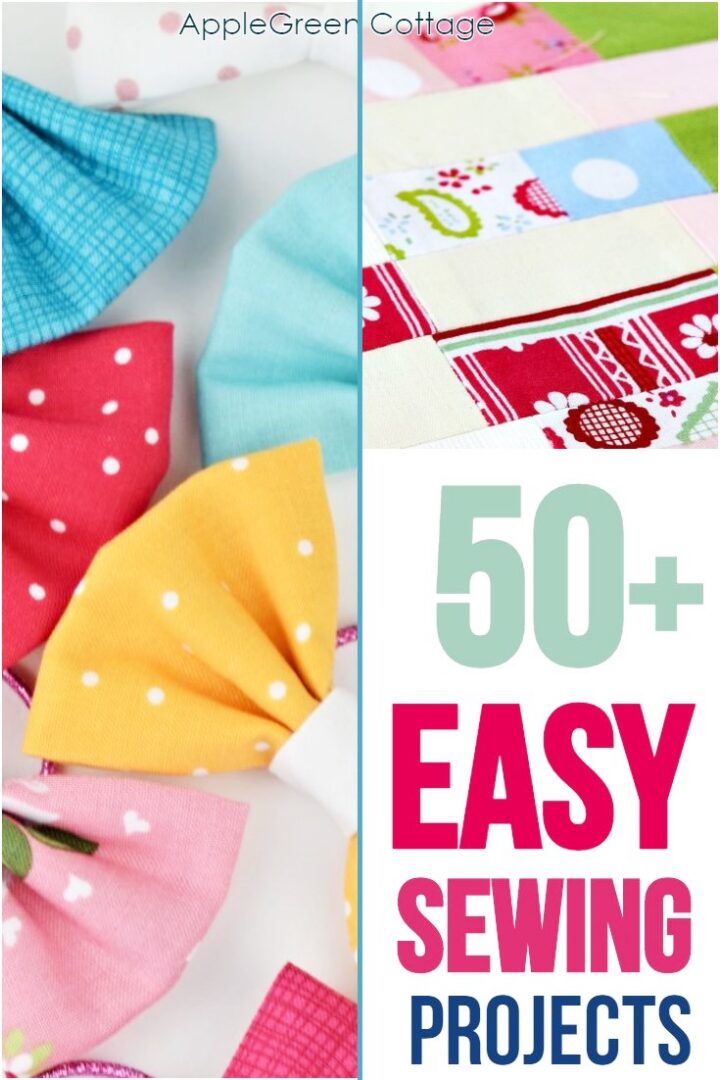 50+ Perfect Beginner Sewing Projects Anyone Can Do!