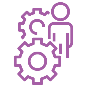 Custom Designed Solutions_Light-Purple Illustration representing control over requests and content delivery