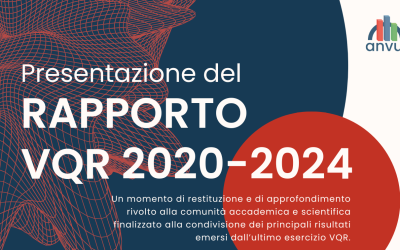 Presentazione del Rapporto finale VQR 2020–2024