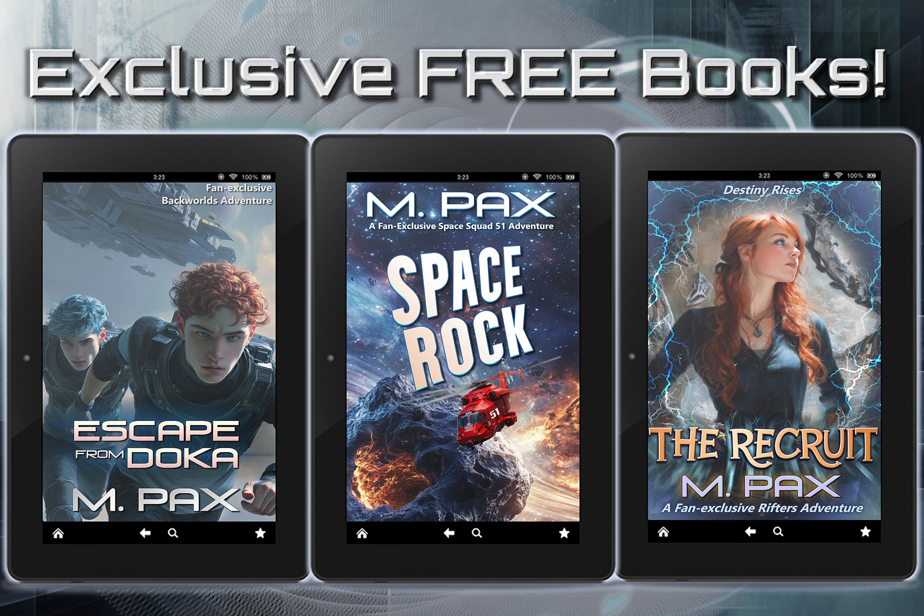 free exclusive novels from M. Pax