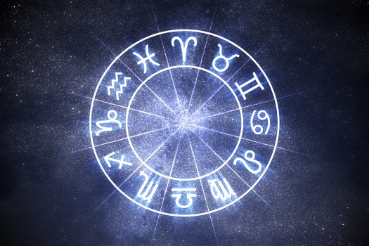 Astrology and horoscopes concept. Astrological zodiac signs in c Astrology and horoscopes concept. Astrological zodiac signs in c