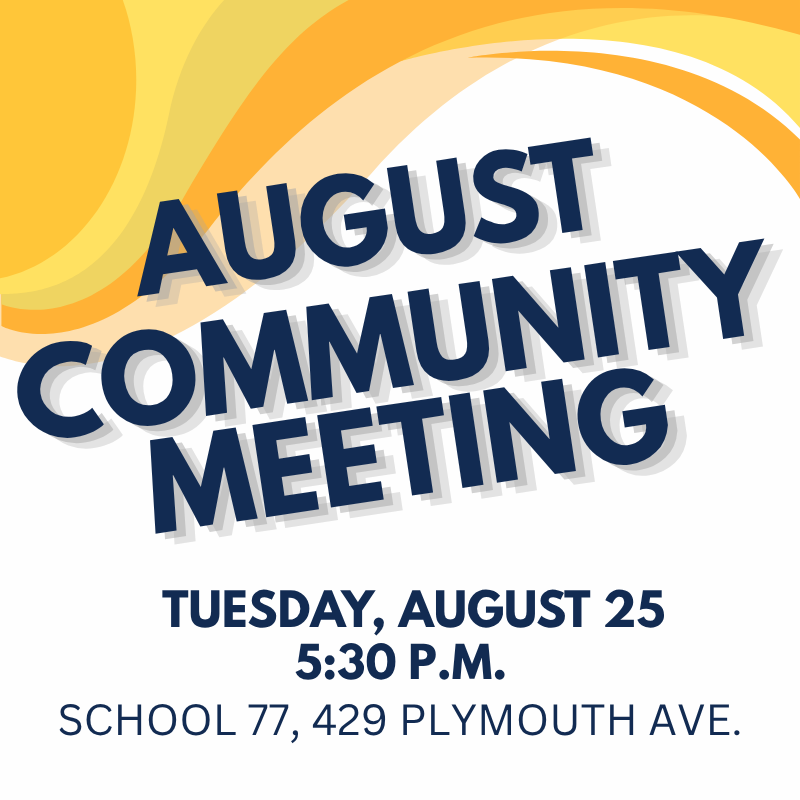 August Community Meeting