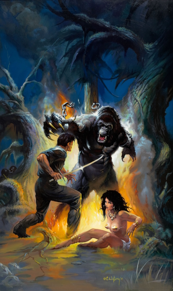 The Grisly Horror art by Ken Kelly