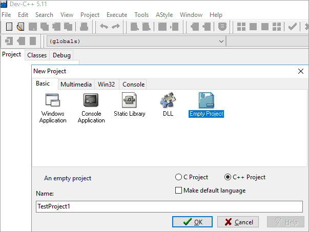new_project