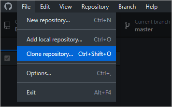 Clone Repository