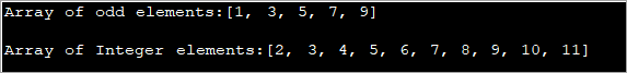 Integer Array