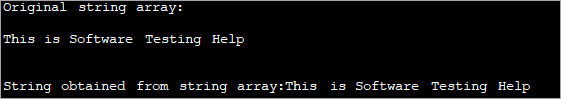 Using join operation - output