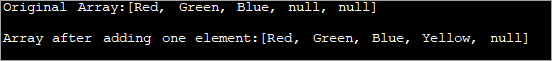 Using pre-allocation - ouput
