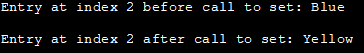 Output