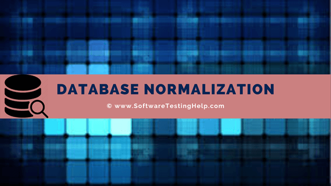 Database Normalization Tutorial