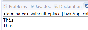 Replace a character in a String in java without using replace() method?