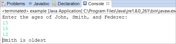 If ladder example 2