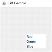JList in Java