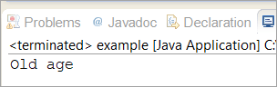 Java if-else-if ladder example