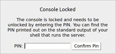 Debug Mode Debug PIN