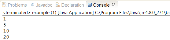 Continue Java with a for-each loop