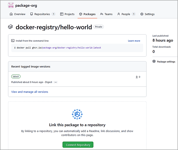 Connect Repository