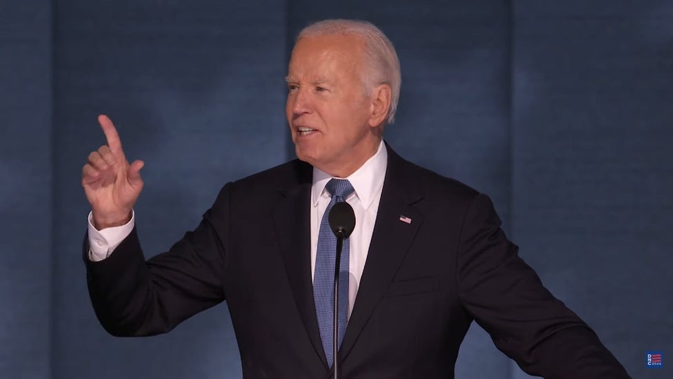 Joe Biden Passes the Torch to Harris, Eyes Retirement in DNC Speech: ‘I Gave My Best to You for 50 Years’ | Video