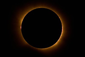 AP26224673781891 A total solar eclipse is seen from Berlanga de Duero, central Spain, Wednesday, Aug. 12, 2026. (AP Photo/Bernat Armangue)