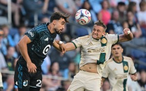 STP-L-jea 06 UNITED_ATLANTA - 0819 Marcus Caldeira and Stian Gregersen vie for the ball.